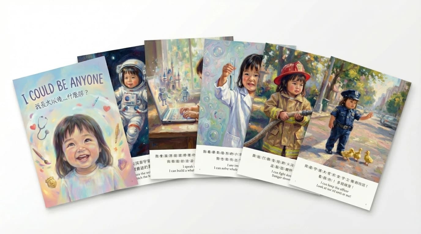 《我長大以後...什麼都能變！I Can Be Anyone》 封面預覽